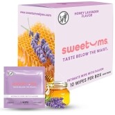 Sweetums Intimate Wipes Honey Lavender Flavor intimate cleansers and personal cleansing care by Sweetums.