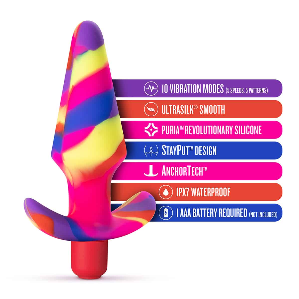 Buy a Avant Free Spirit Plug  Scarlet vibrator.