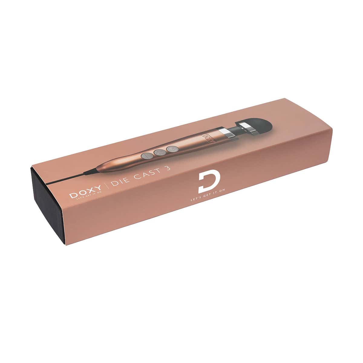 Buy a Doxy Die Cast 3 Massager  Rose Gold vibrator.