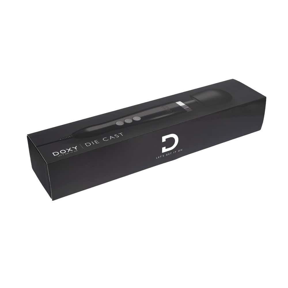 Buy a Doxy Die Cast Massager  Black vibrator.