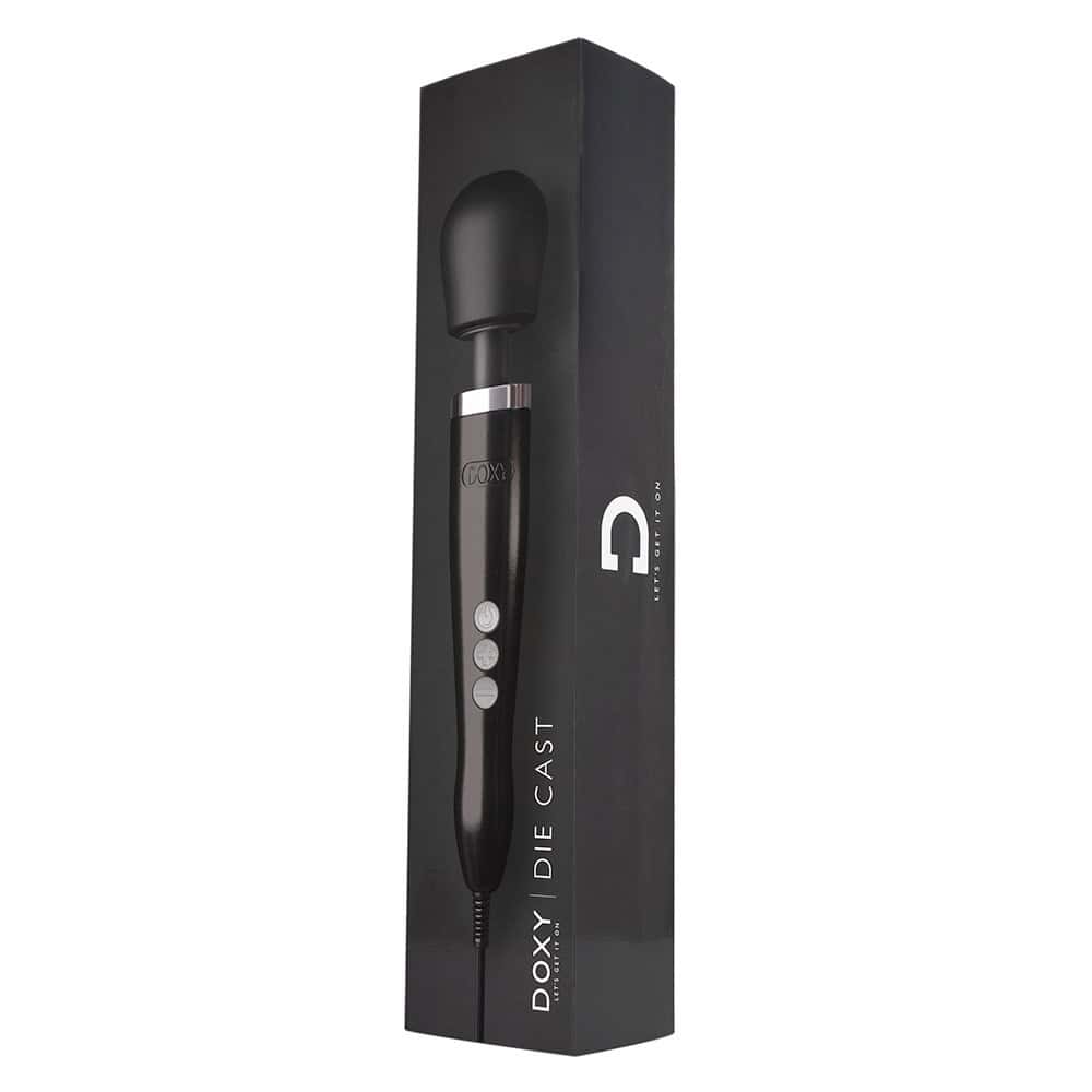 Buy a Doxy Die Cast Massager  Black vibrator.