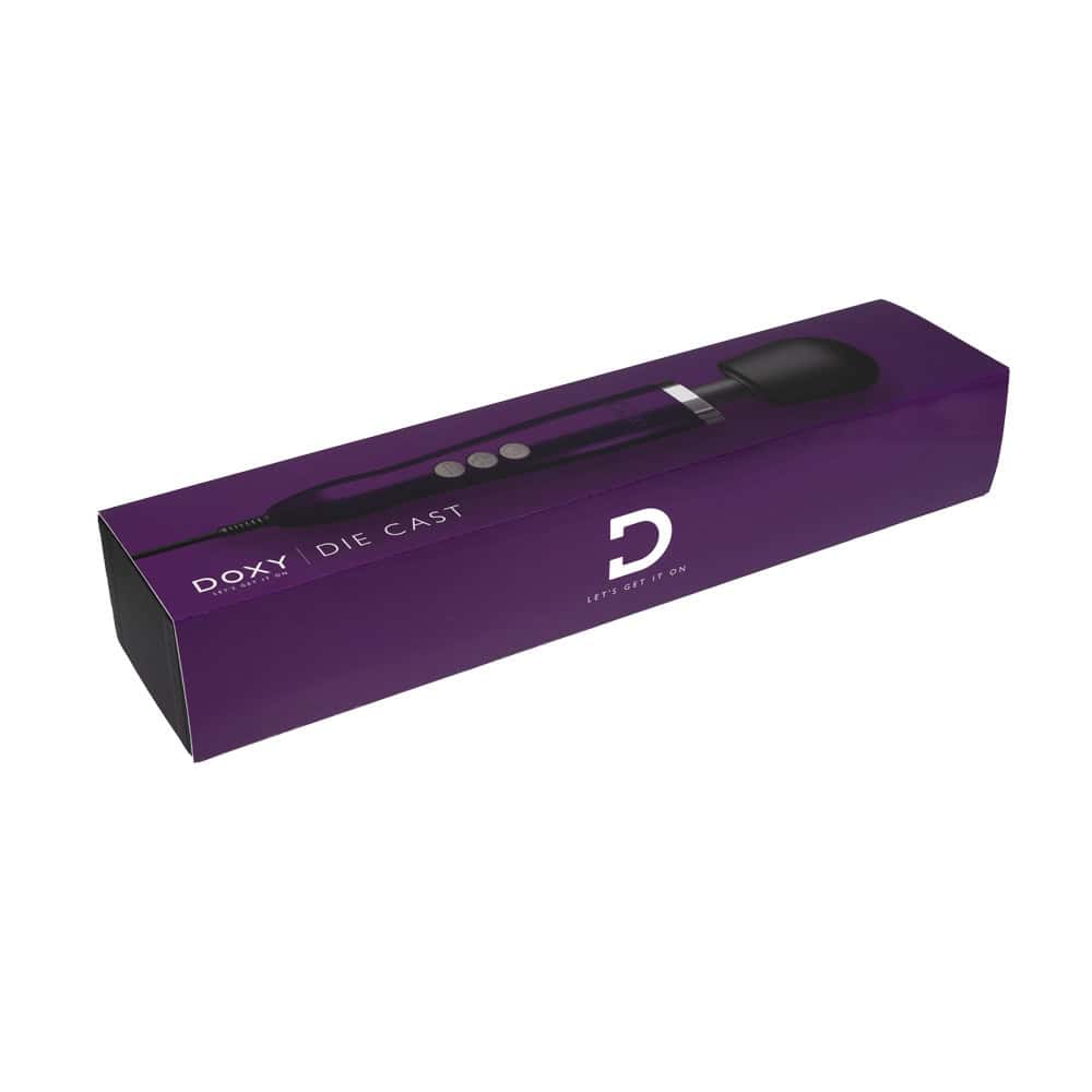 Buy a Doxy Die Cast Massager  Purple vibrator.