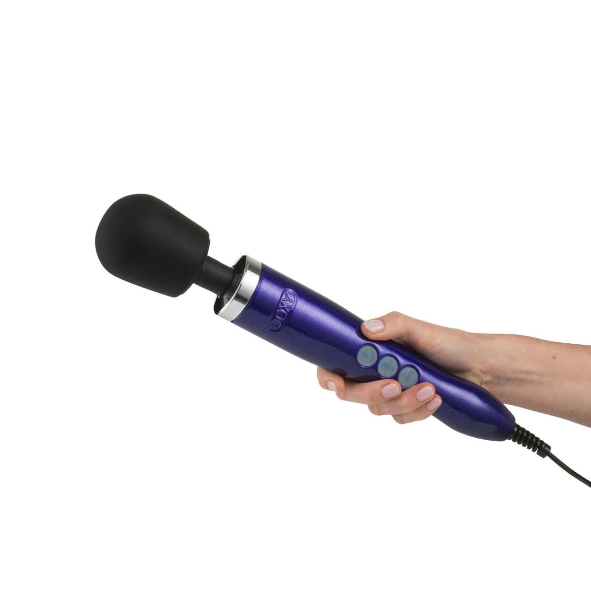 Buy a Doxy Die Cast Massager  Purple vibrator.