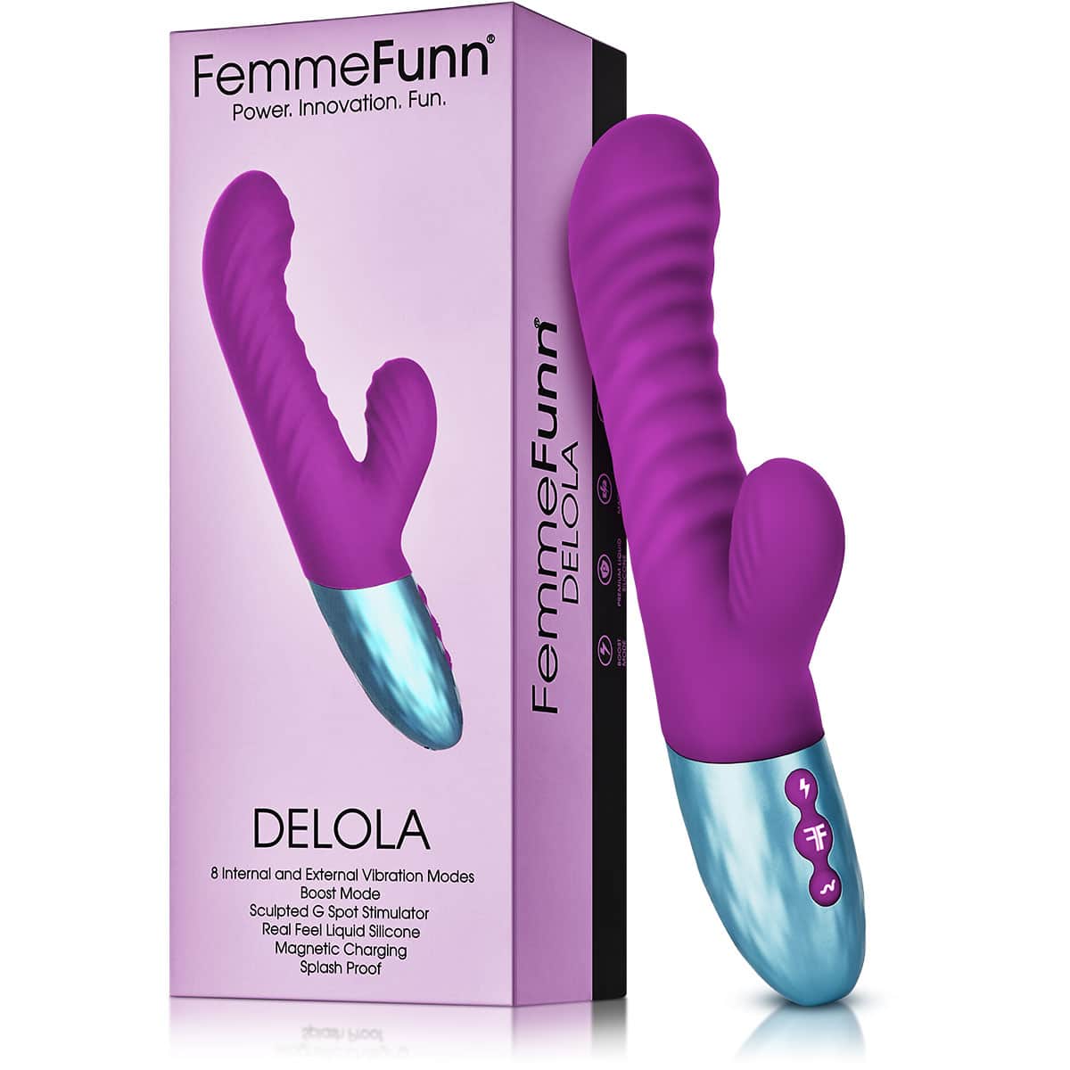 Buy a Femme Funn DELOLA Purple vibrator.