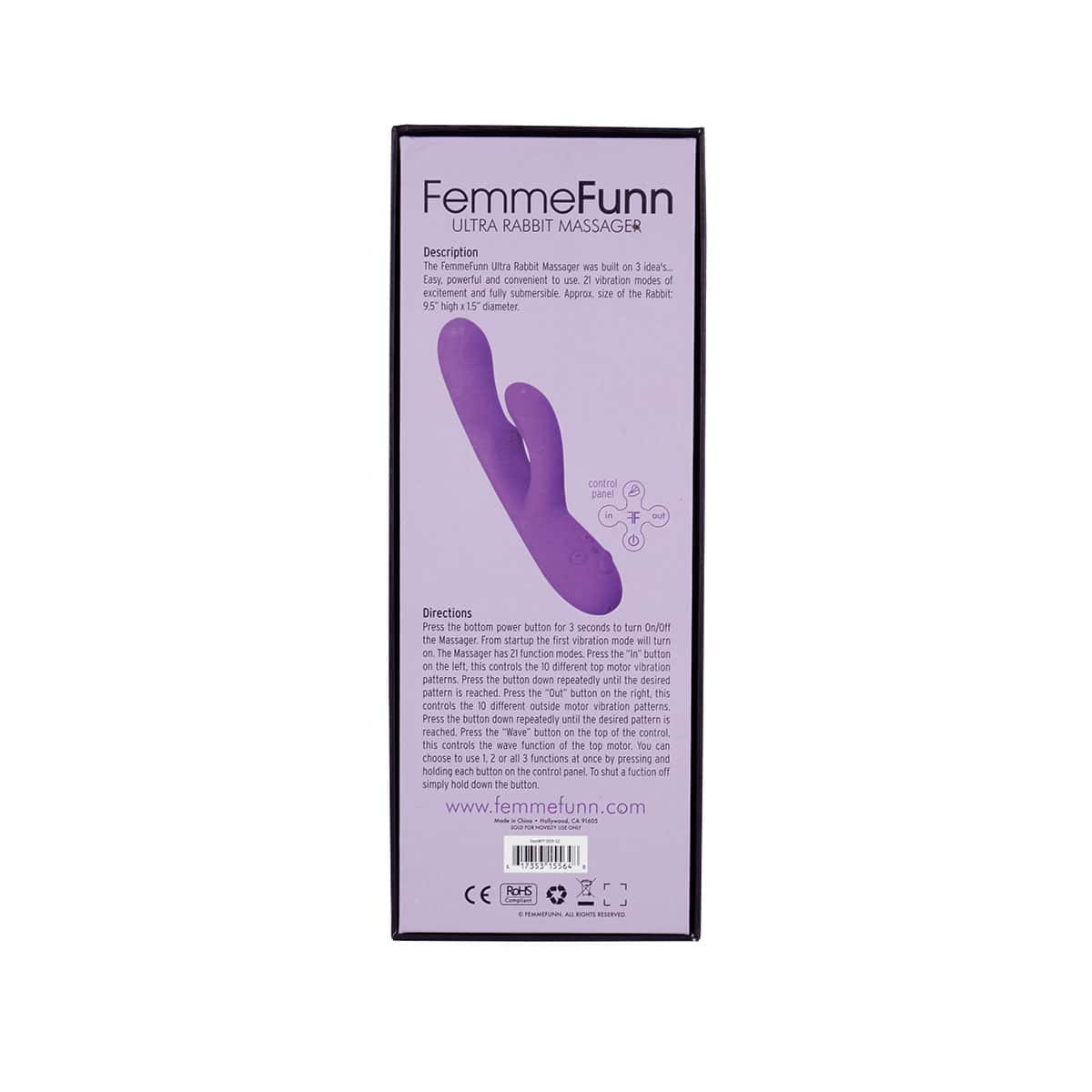 Buy a Femme Funn Ultra Rabbit  Purple vibrator.