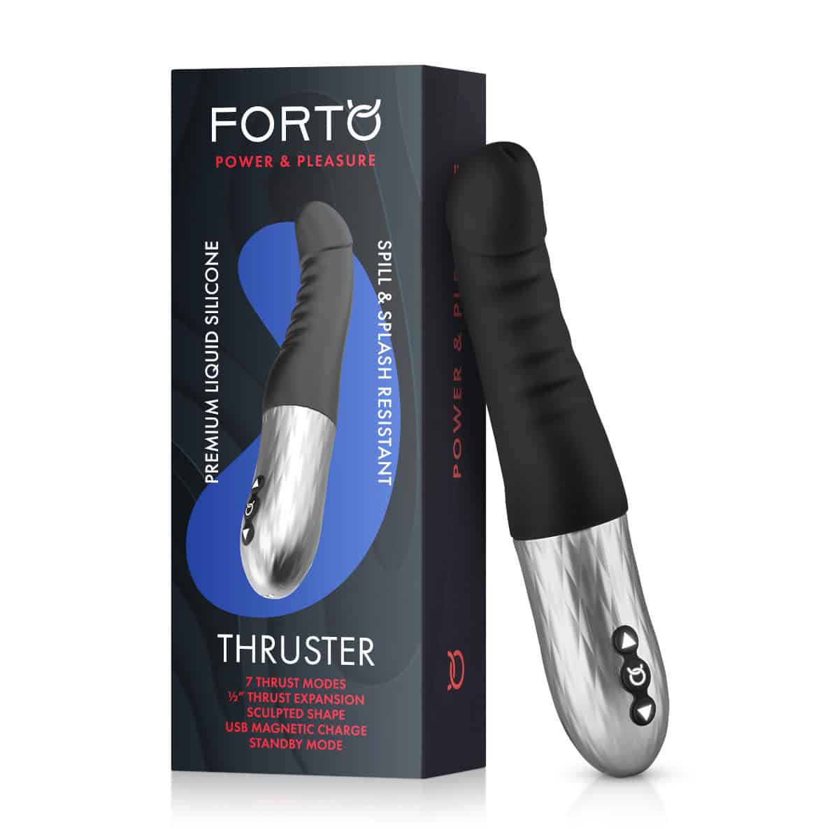 Buy a FORTO Thruster  Black vibrator.