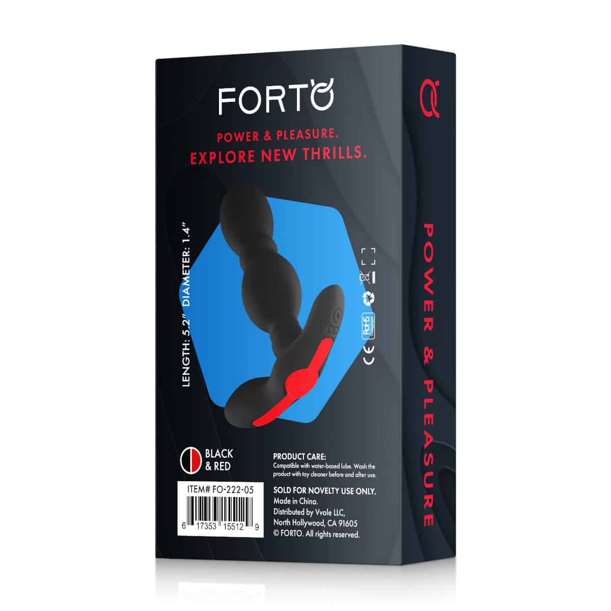 Buy a FORTO Vibrating Anal Plug vibrator.