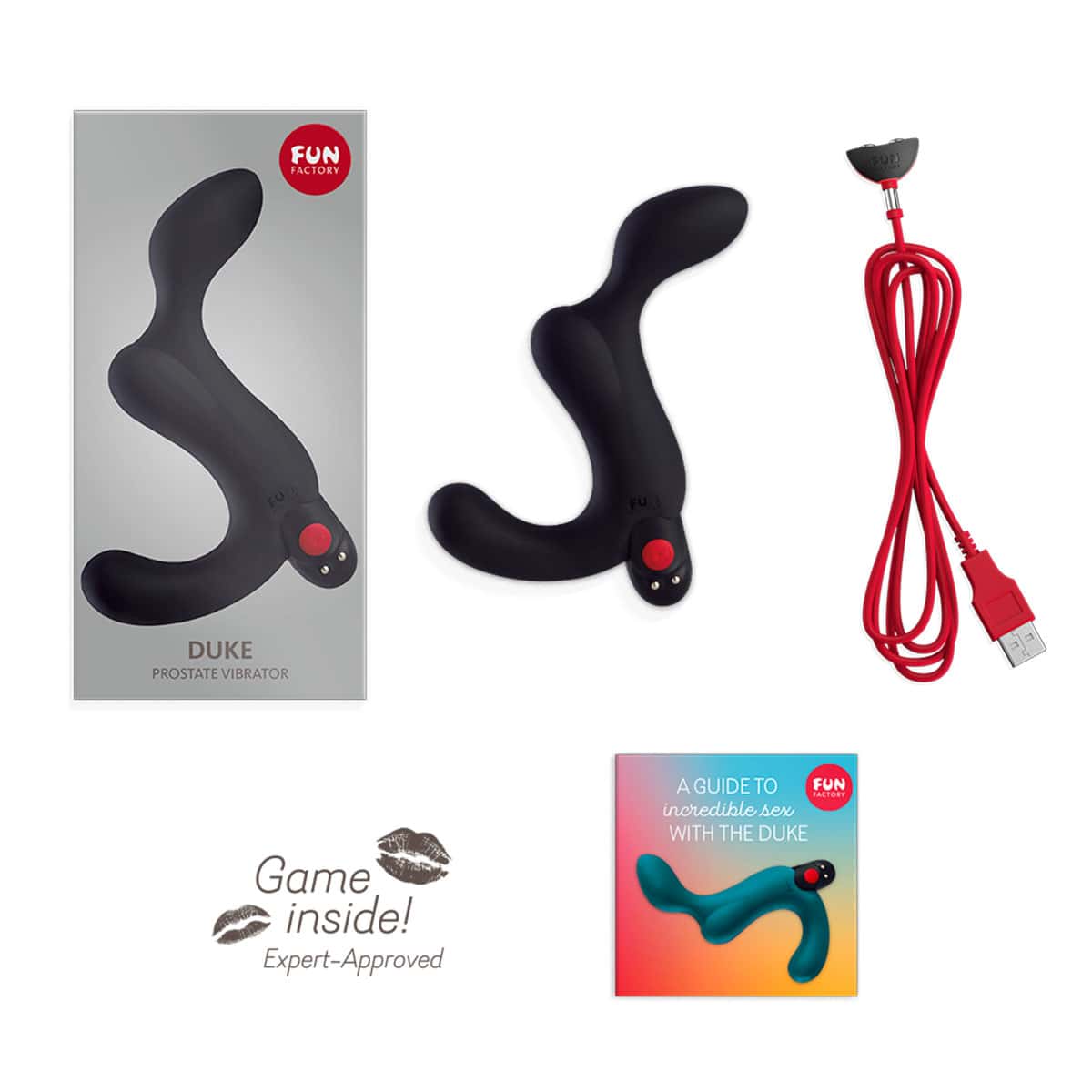 Buy a Fun Factory Duke   Black vibrator.
