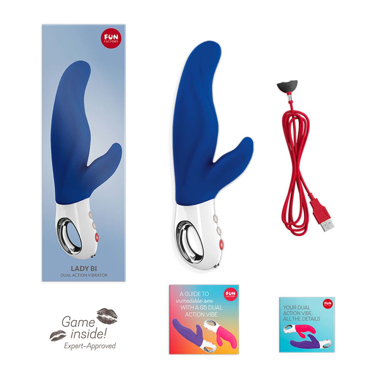 Buy a Fun Factory Lady Bi  Blue vibrator.