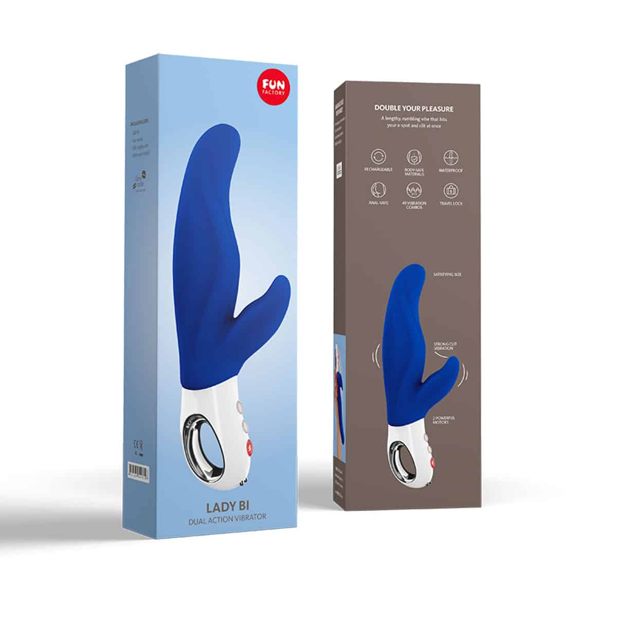 Buy a Fun Factory Lady Bi  Blue vibrator.