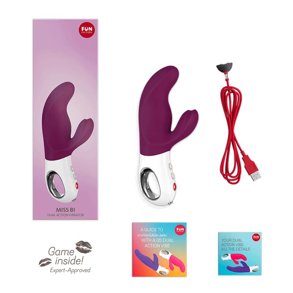 Buy a Fun Factory Miss Bi  Grape vibrator.