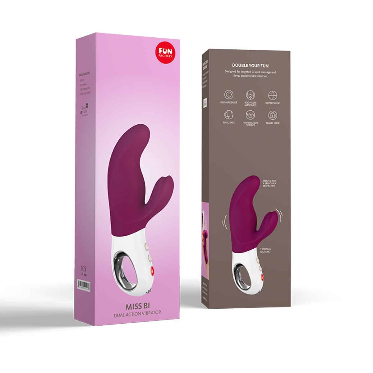 Buy a Fun Factory Miss Bi  Grape vibrator.