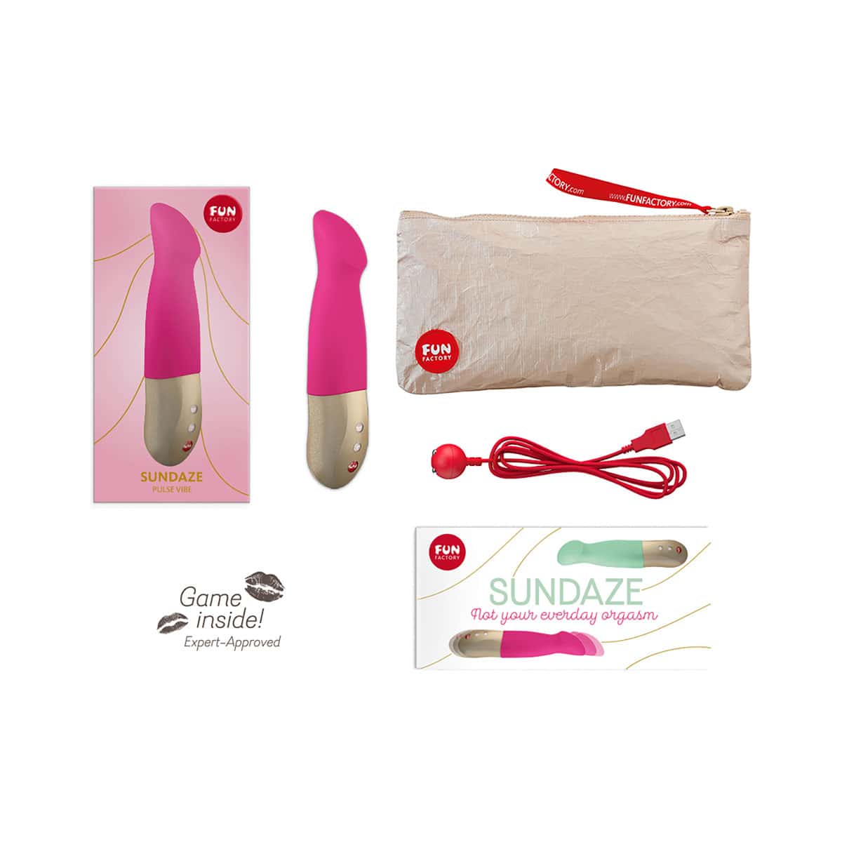 Buy a Fun Factory Sundaze  Fuchsia Pink vibrator.