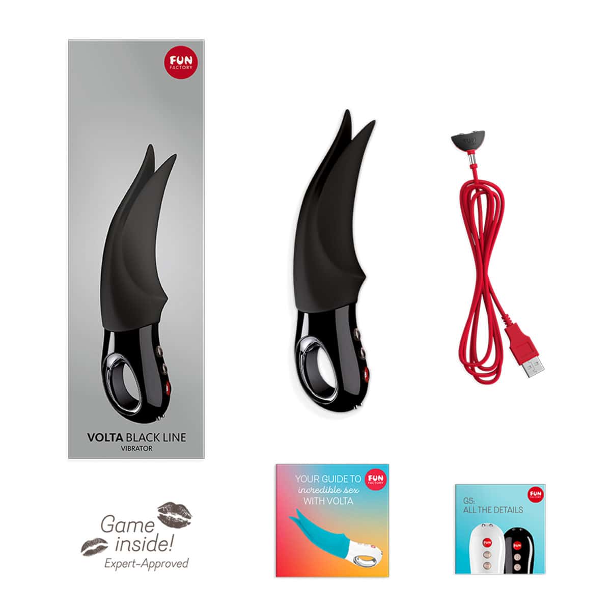 Buy a Fun Factory Volta  Black Line vibrator.