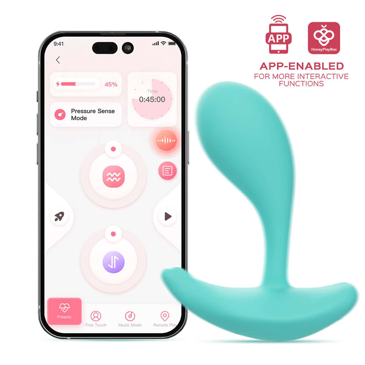 Buy a Honey Play Box Oly 2 Pressure Sensing AppEnabled Wearable Vibrator vibrator.