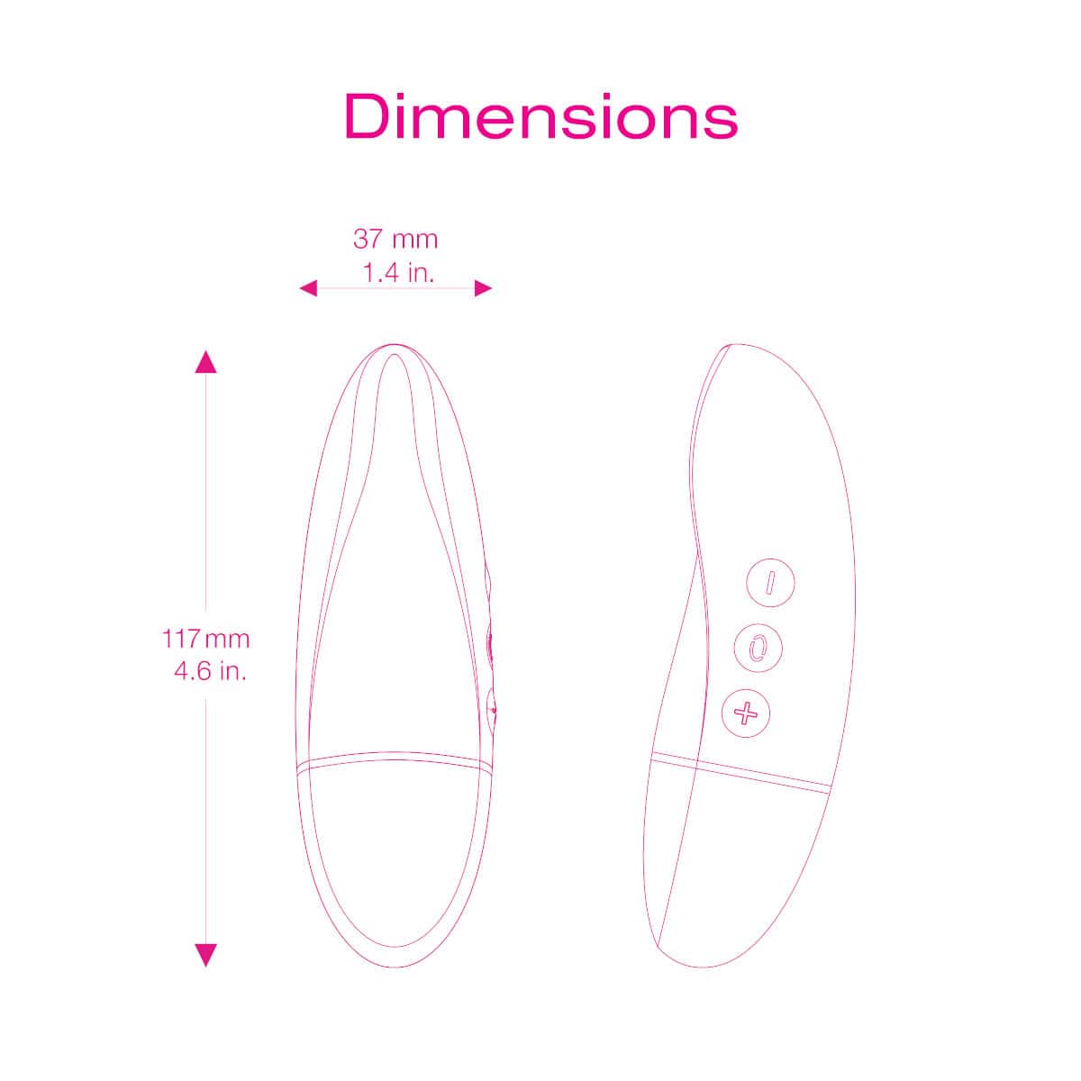 Buy a Intimina KIRI Massager Pink vibrator.