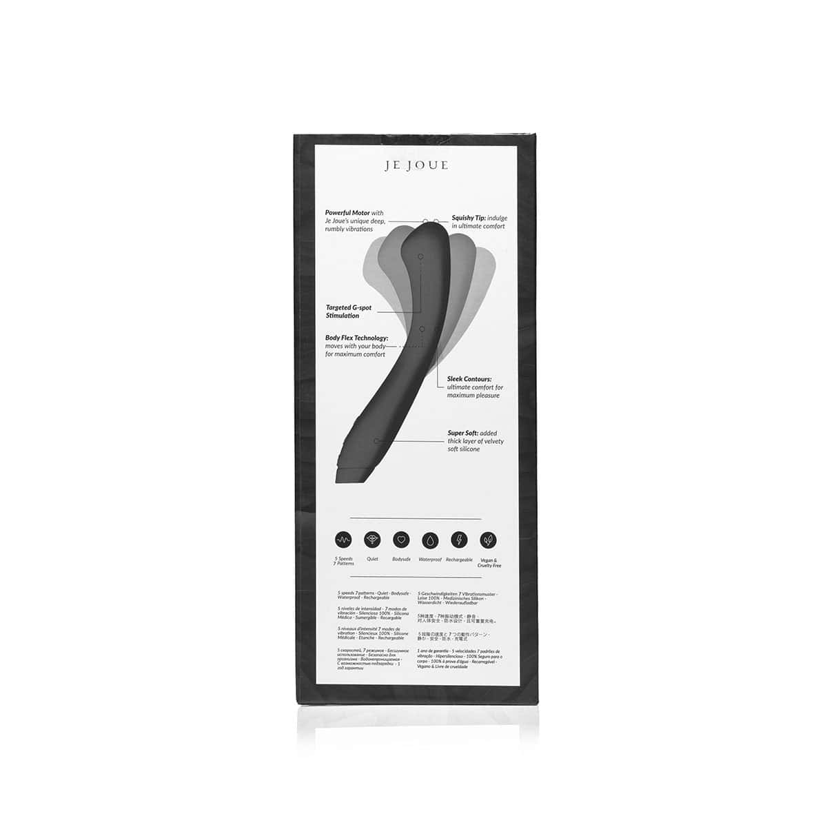 Buy a Je Joue Juno G-Spot Flex  Black vibrator.