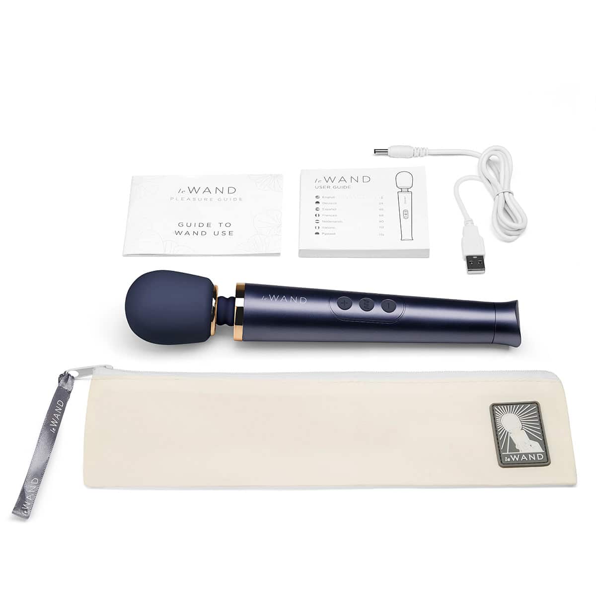 Buy a Le Wand Petite Massager  Navy Blue vibrator.