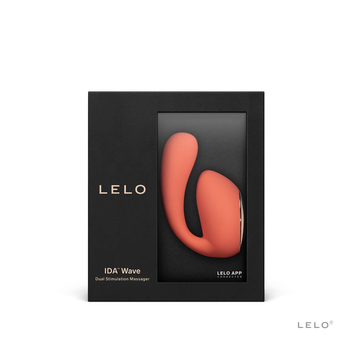 Buy a LELO Ida Wave  Coral Red vibrator.