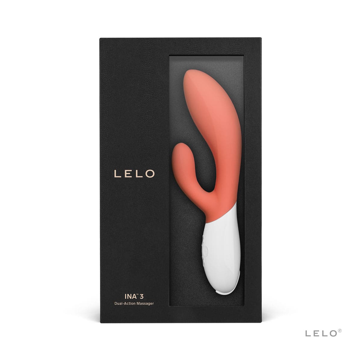 Buy a LELO Ina 3  Coral Red vibrator.