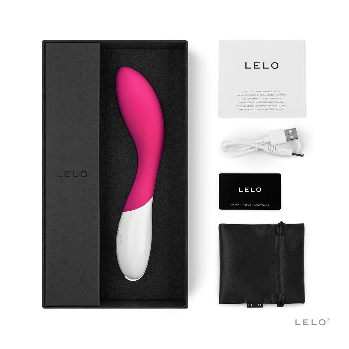 Buy a LELO Mona 2  Cerise vibrator.