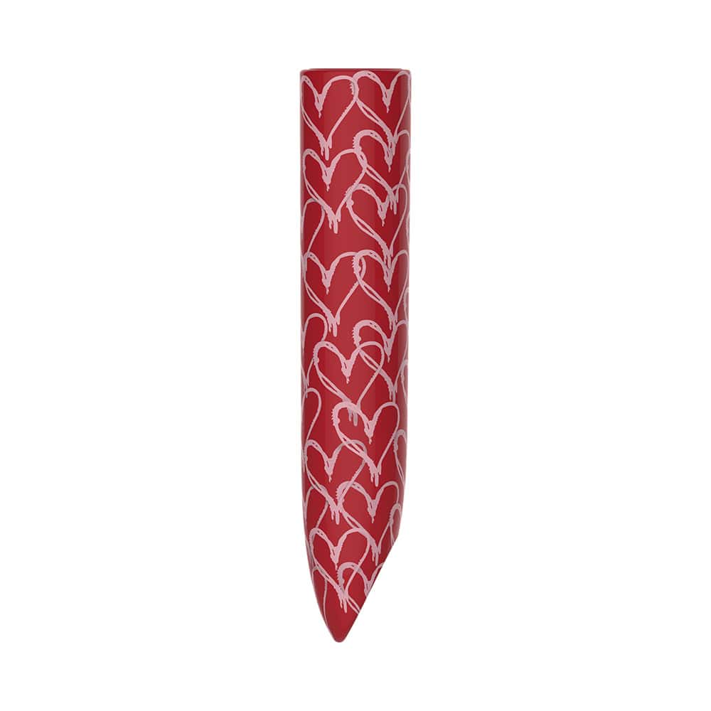 Buy a Luv Inc Hb82 Heart Bullet Vibrator Red vibrator.
