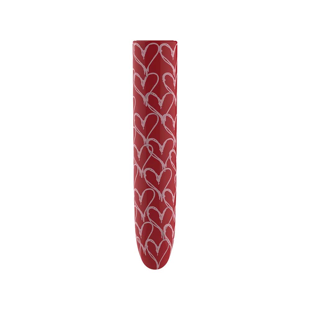 Buy a Luv Inc Hb82 Heart Bullet Vibrator Red vibrator.