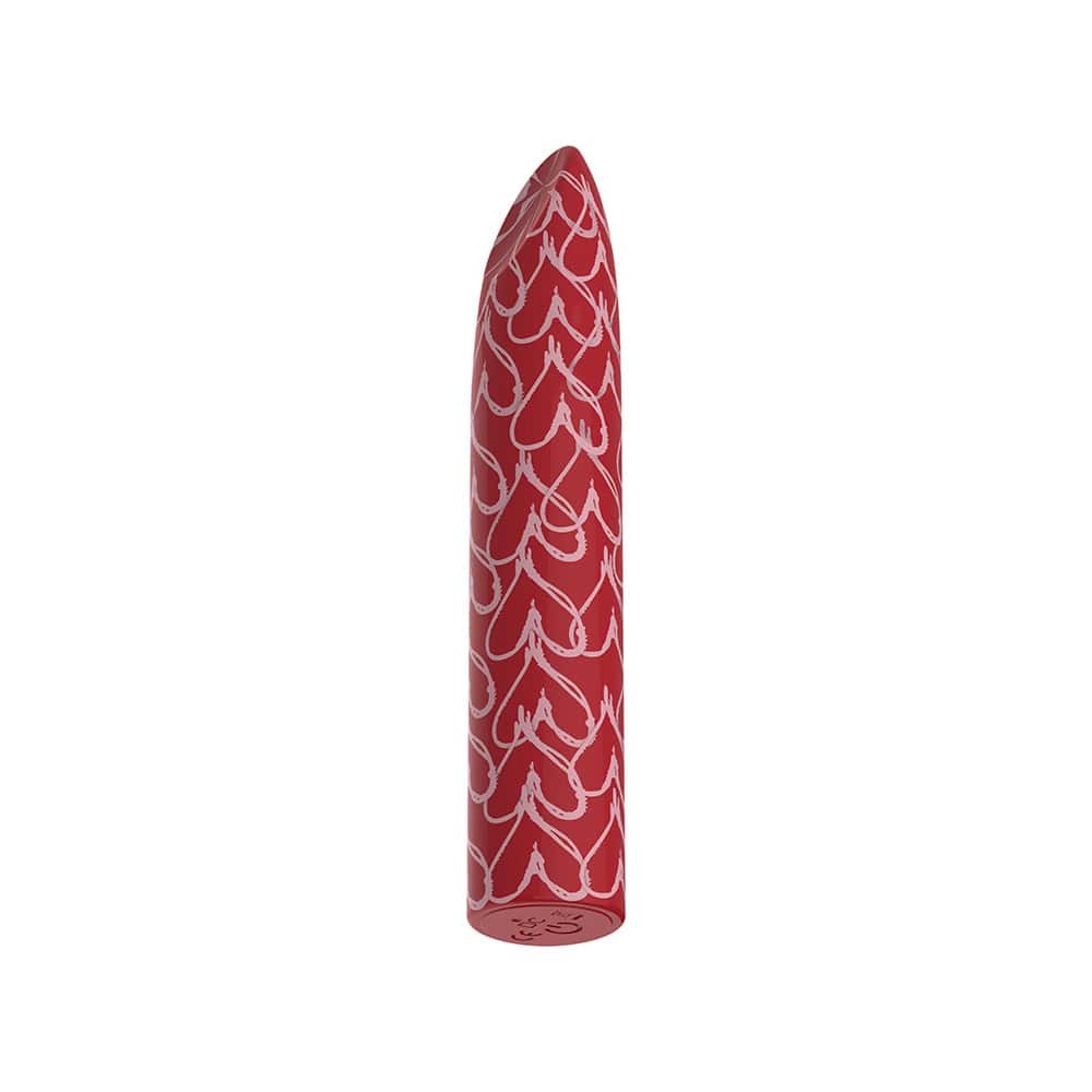 Buy a Luv Inc Hb82 Heart Bullet Vibrator Red vibrator.