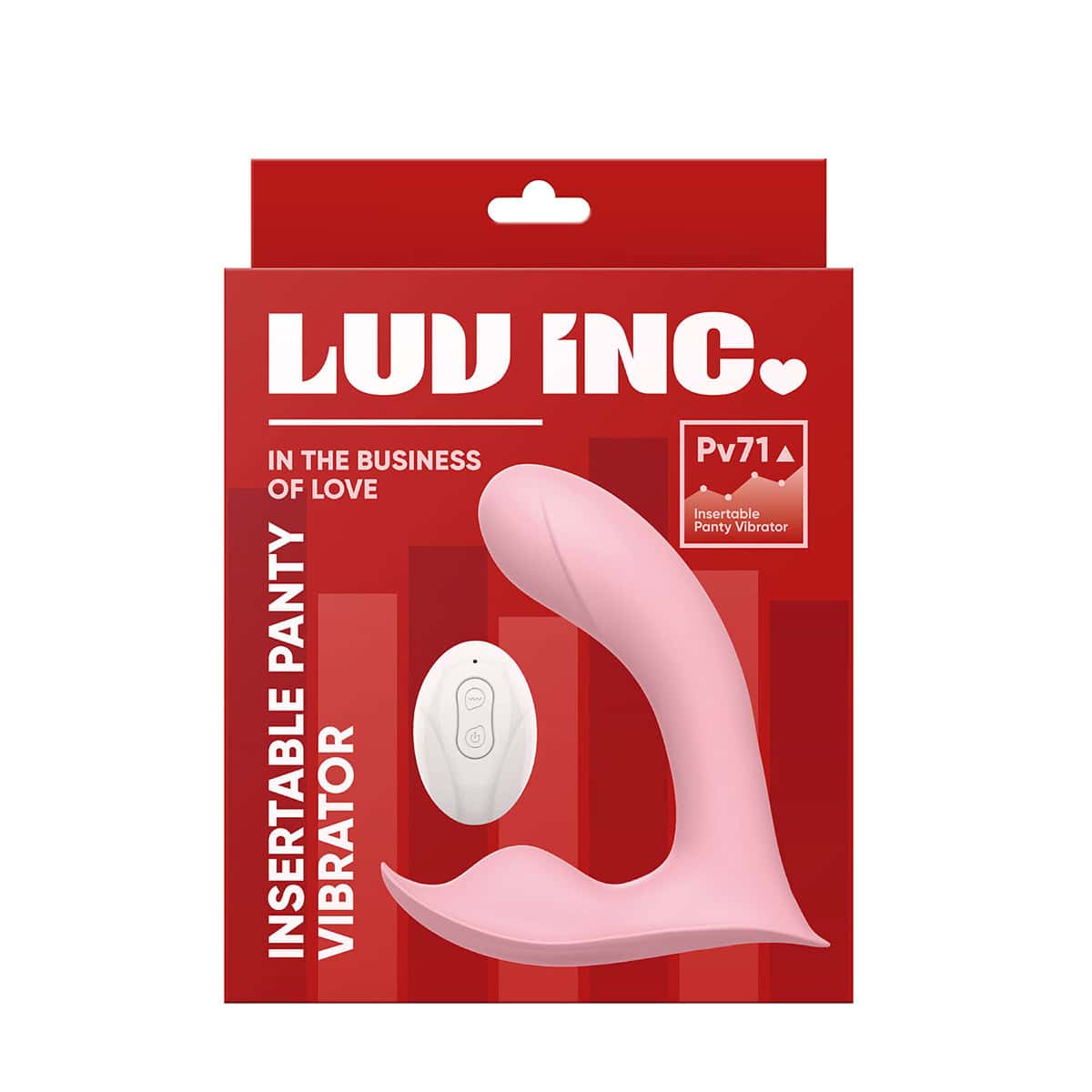 Buy a Luv Inc Panty Vibrator  Pink vibrator.