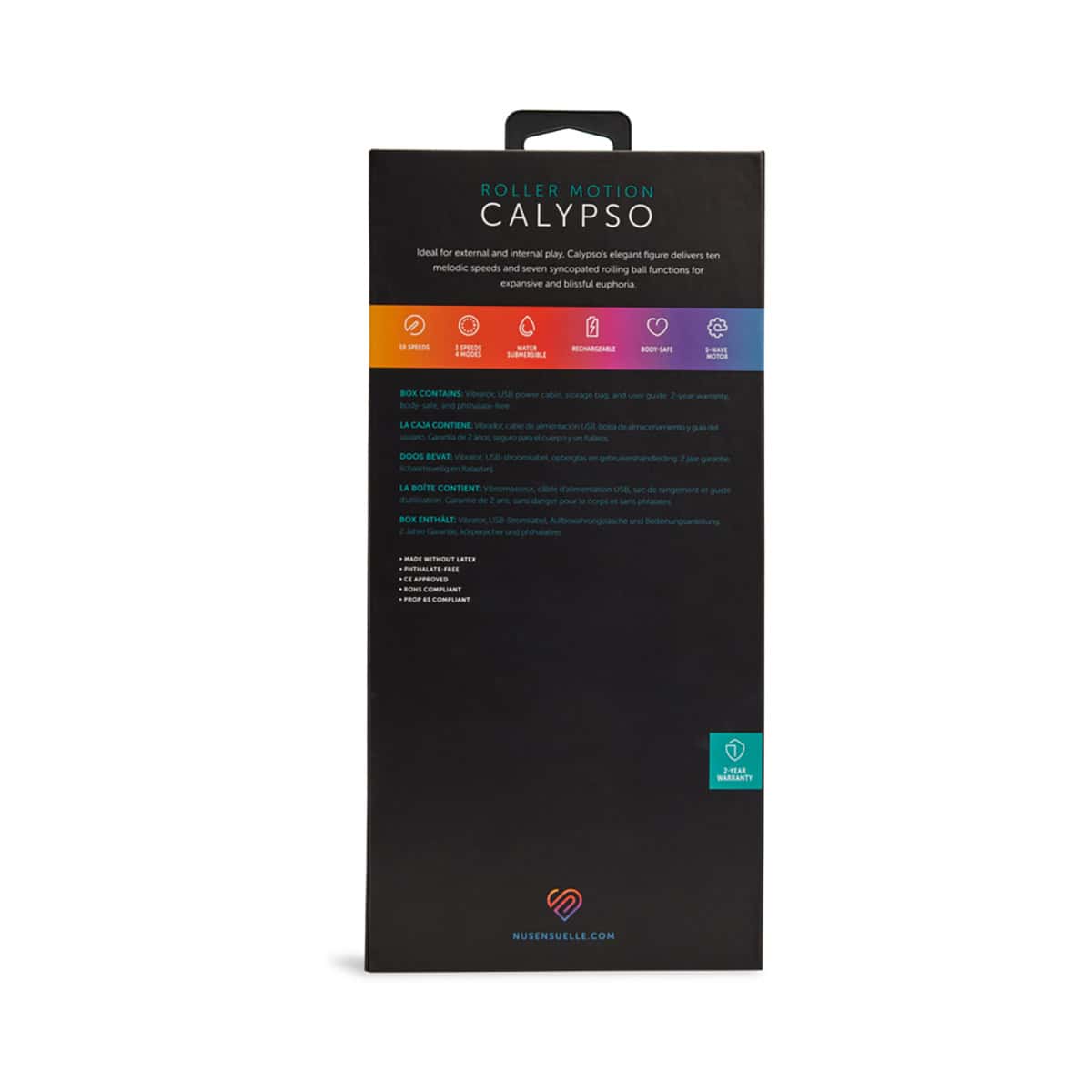 Buy a Nu Sensuelle Calypso Roller Motion G-Spot Magenta vibrator.