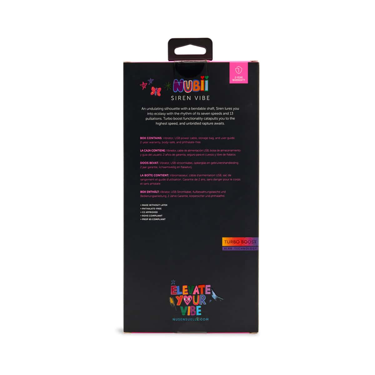 Buy a Nu Sensuelle Siren Nubii G-Spot Vibe Ye vibrator.