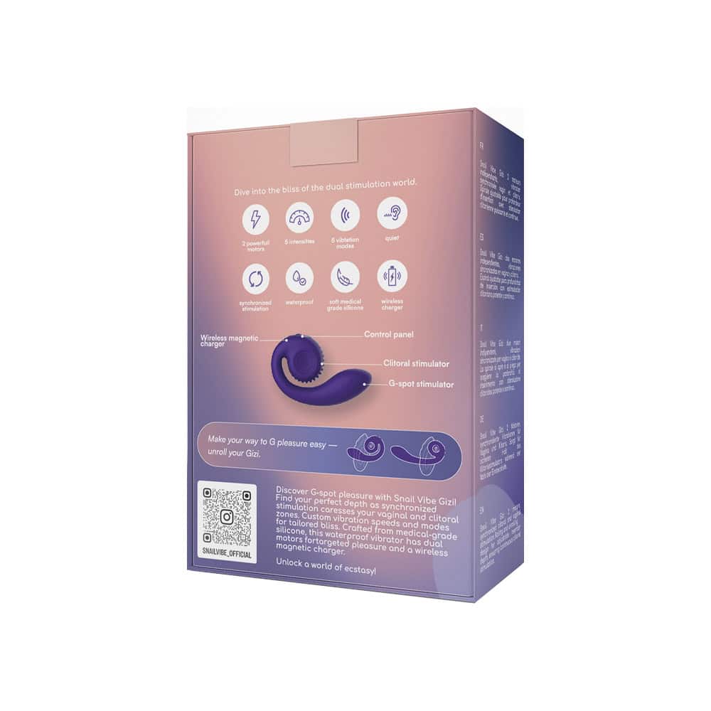 Buy a Snail Vibe Gizi  Purple vibrator.