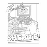 Buy  The Official Trixie and Katya Coloring Book book for her.