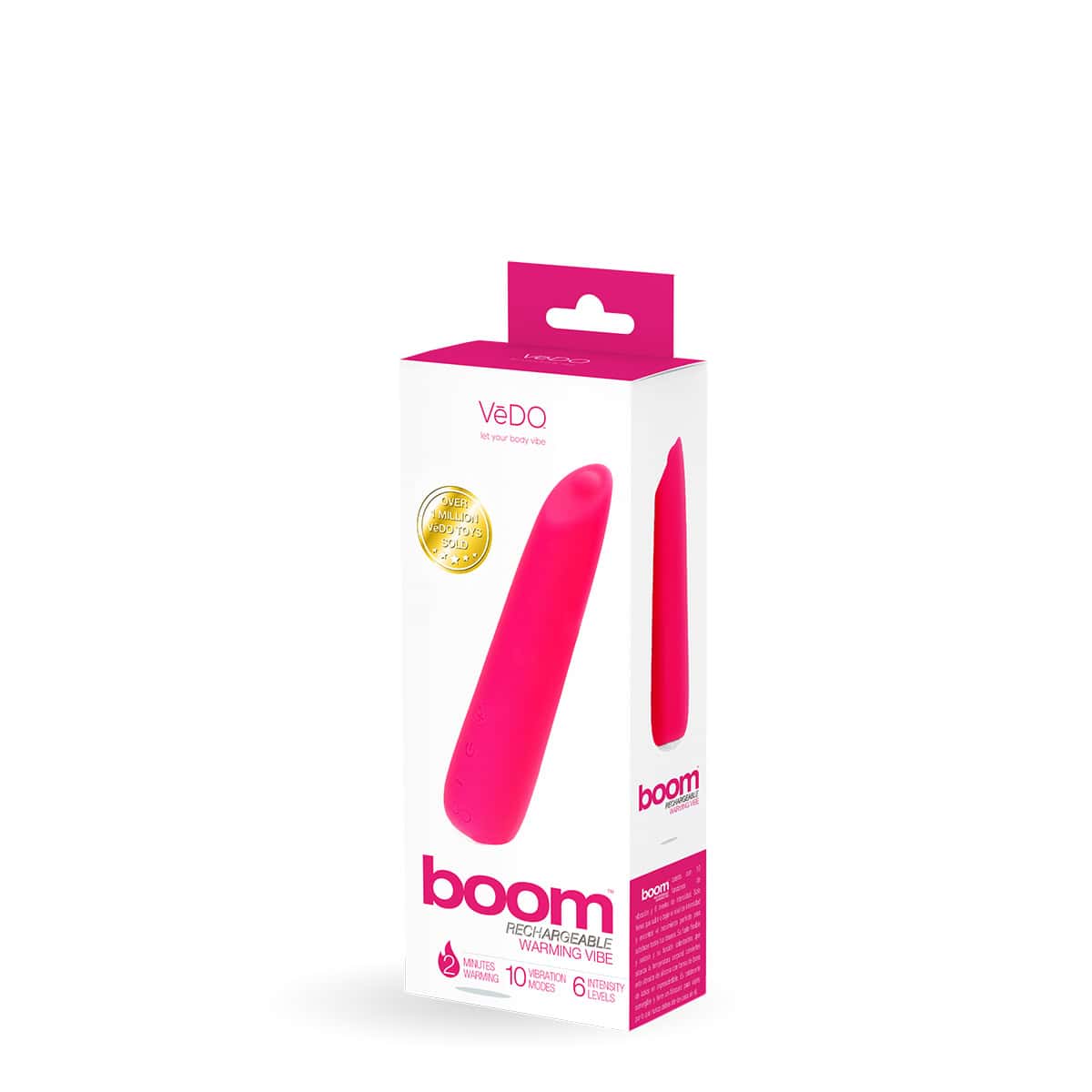 Buy a VeDO Boom Ultra Vibe  Pink vibrator.