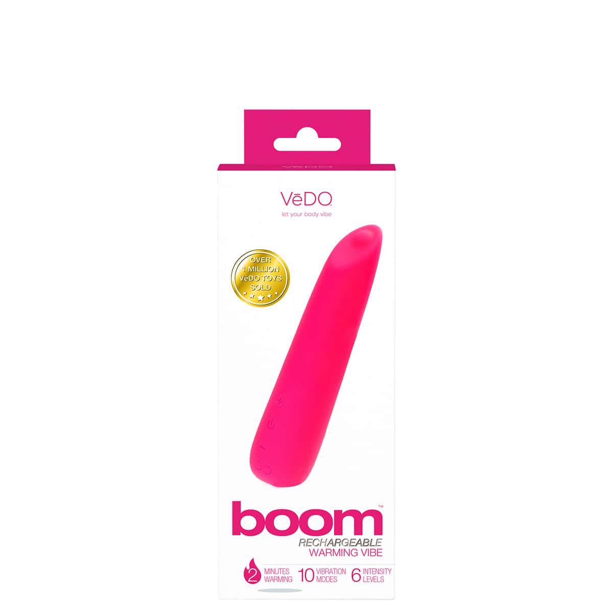 Buy a VeDO Boom Ultra Vibe  Pink vibrator.