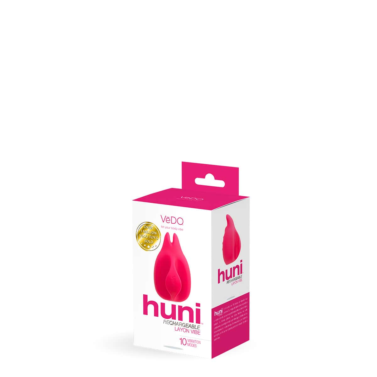 Buy a VeDO Huni Lay-On Vibe  Pink vibrator.