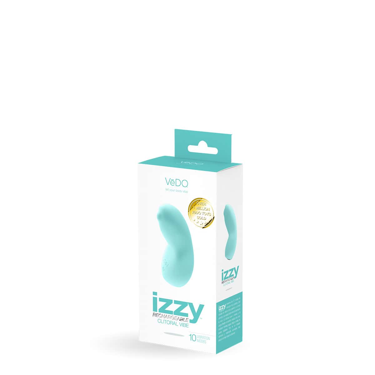Buy a VeDO Izzy Clitoral Vibrator  Turquoise vibrator.