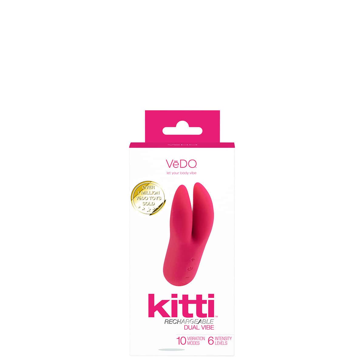 Buy a VeDO Kitti Dual Vibe  Pink vibrator.