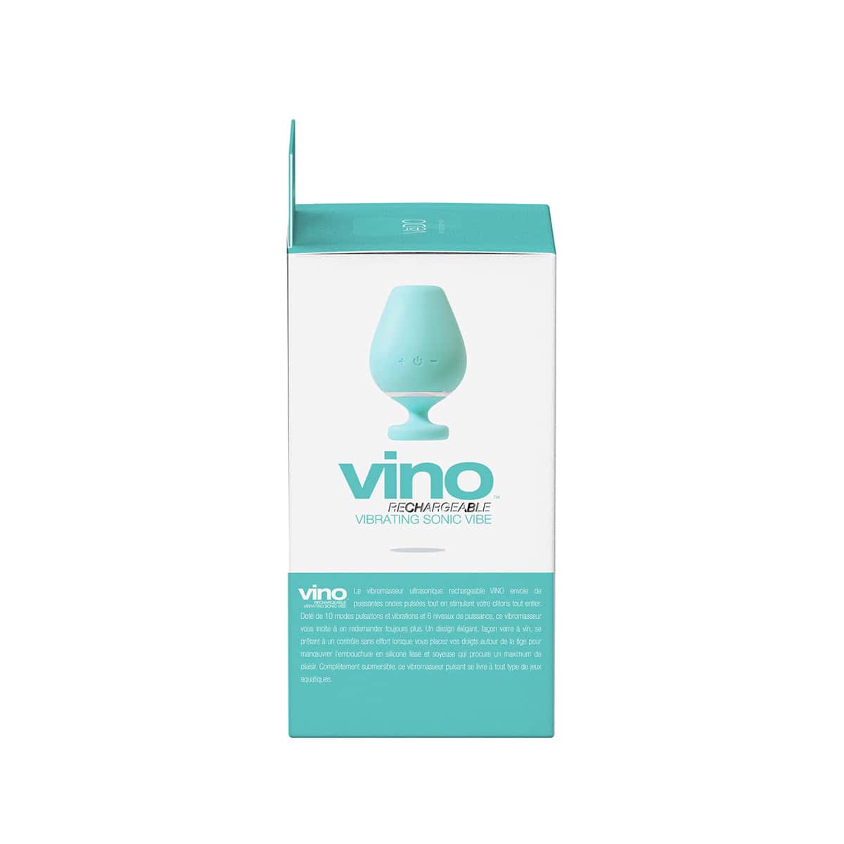 Buy a VeDO Vino Vibrating Sonic Vibe  Turquoise vibrator.