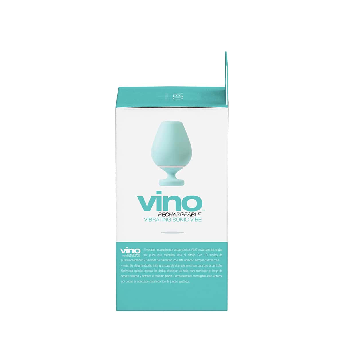 Buy a VeDO Vino Vibrating Sonic Vibe  Turquoise vibrator.