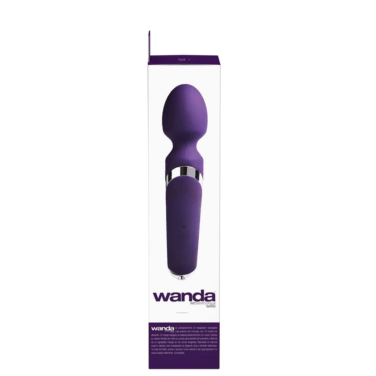 Buy a VeDO Wanda Wand  Purple vibrator.