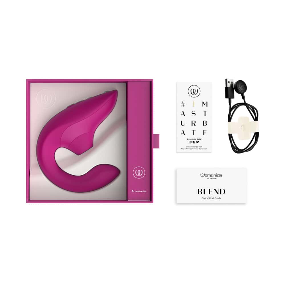 Buy a Womanizer Blend Vibrant Pink vibrator.