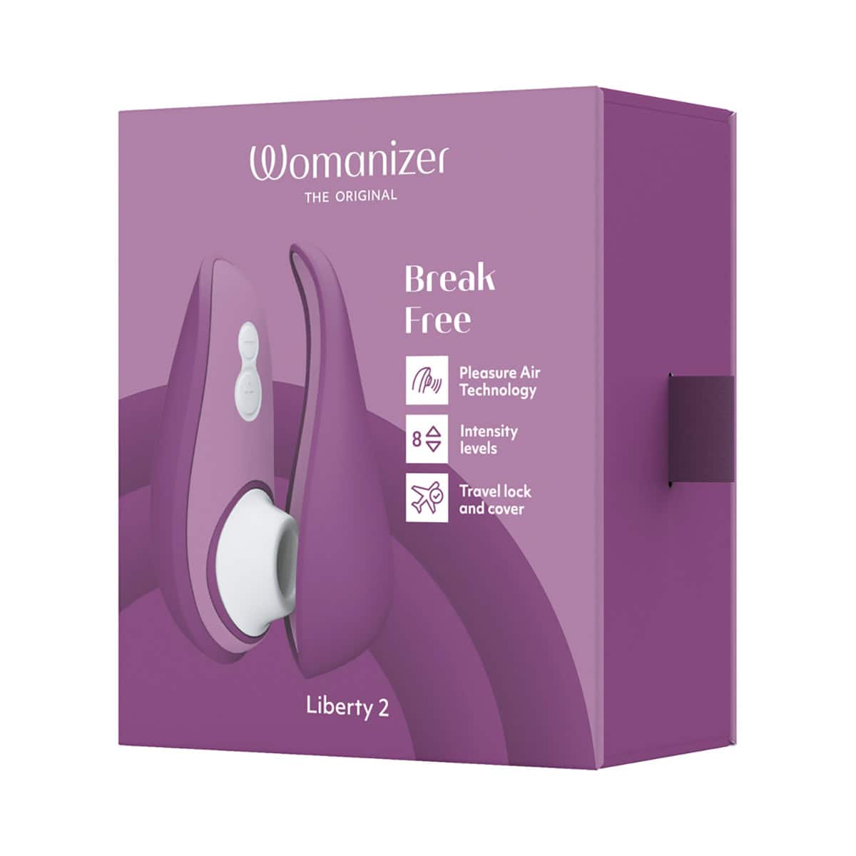 Buy a Womanizer Liberty 2 Purple vibrator.