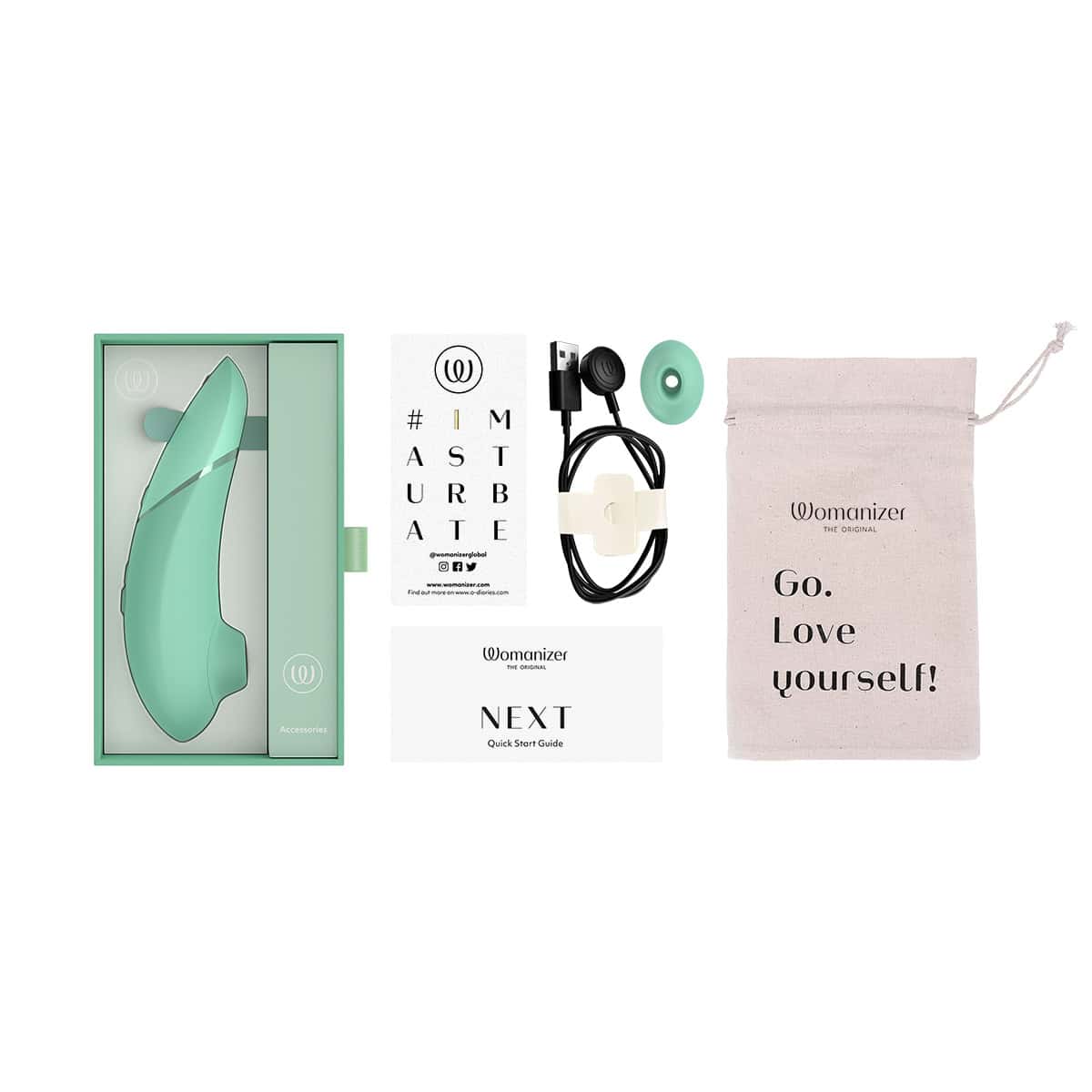 Buy a Womanizer Next Sage vibrator.