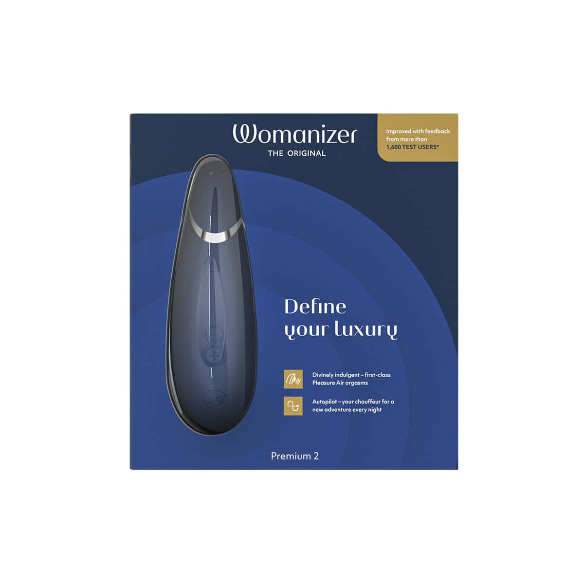 Buy a Womanizer Premium 2  Blueberry vibrator.