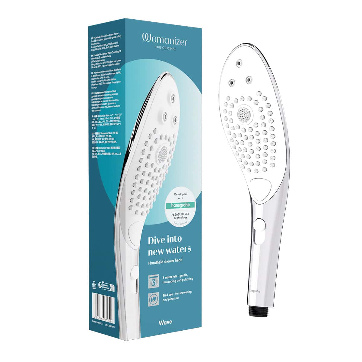 Buy a Womanizer Wave  Chrome vibrator.