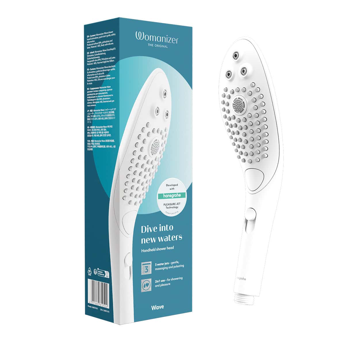 Buy a Womanizer Wave  White vibrator.