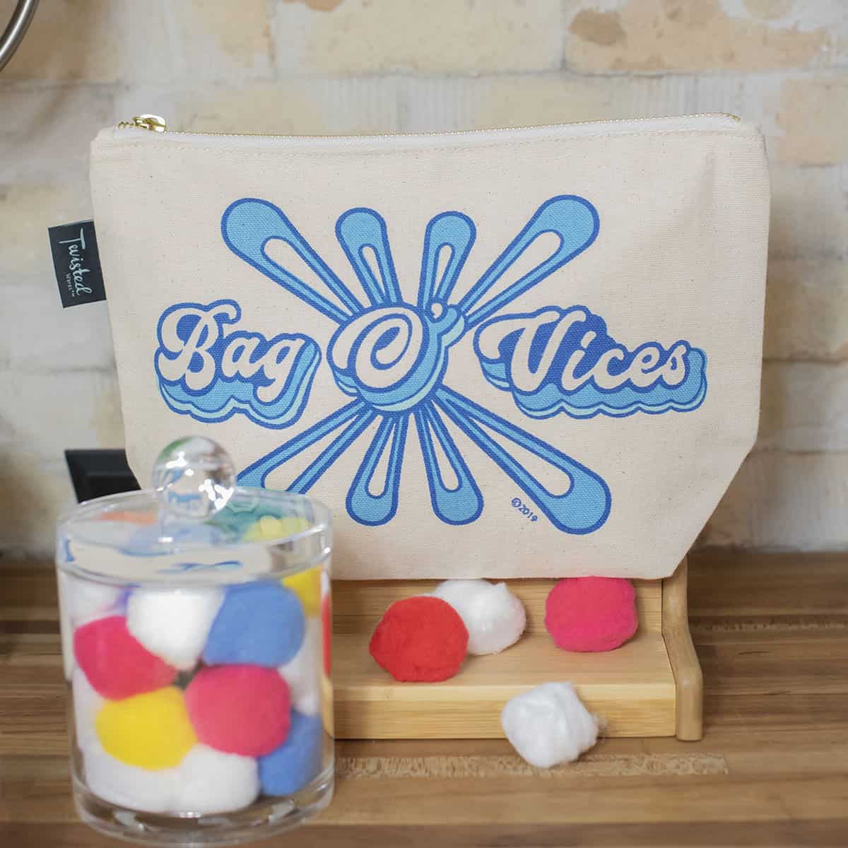 Buy and try  Twisted Wares Bag O Vices Bitch Bag sex toy storage by Twisted Wares