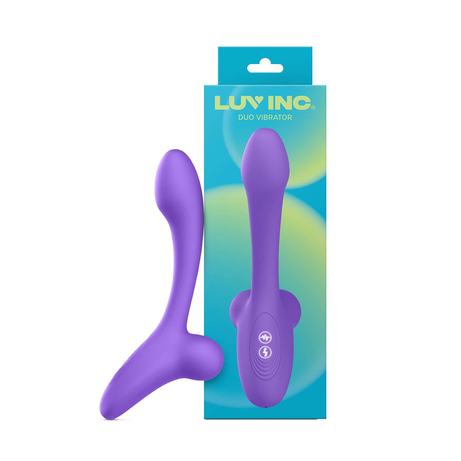 Buy a Luv Inc Dv35 Duo Vibrator Purple vibrator.