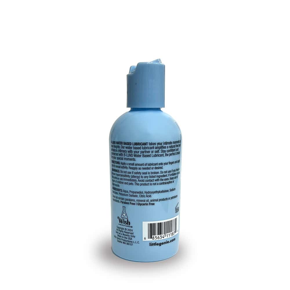 Buy and try B-Luvd Water-Based Lubricant 4oz water based lubricant by Little Genie for your next sexual encounter with her.